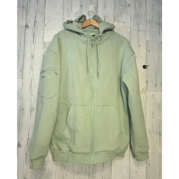 COMFRT Airplane Mode Travel Full Zip Hoodie Sz. L - Picture 3 of 12